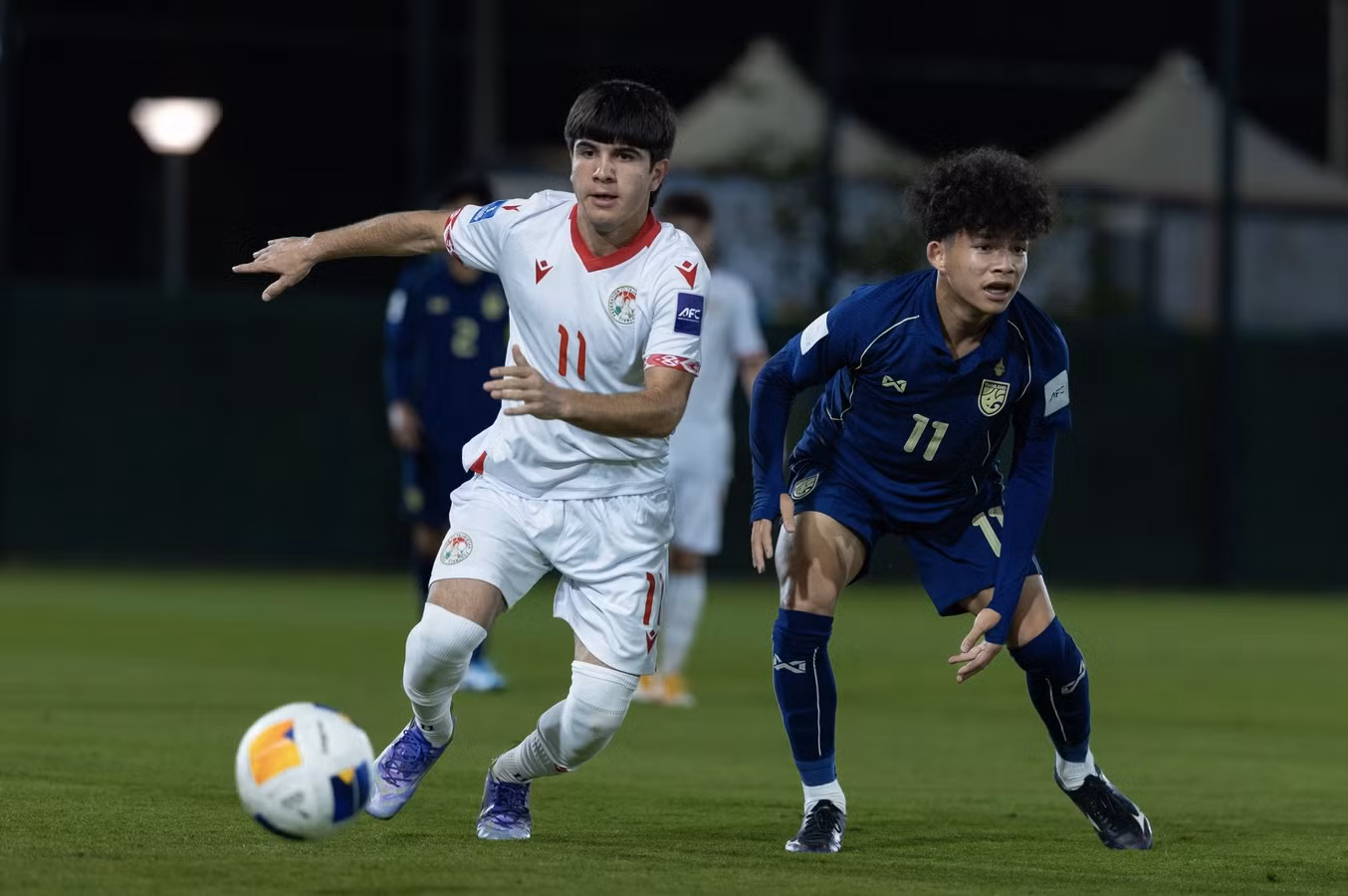 U17 Thái Lan đang rơi vào thế khó trong cuộc đua giành vé vào tứ kết U17 châu Á 2026